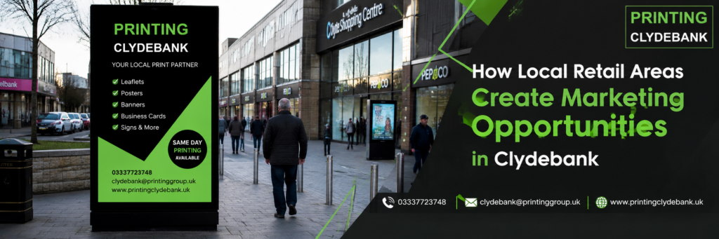 How Local Retail Areas Create Marketing Opportunities in Clydebank