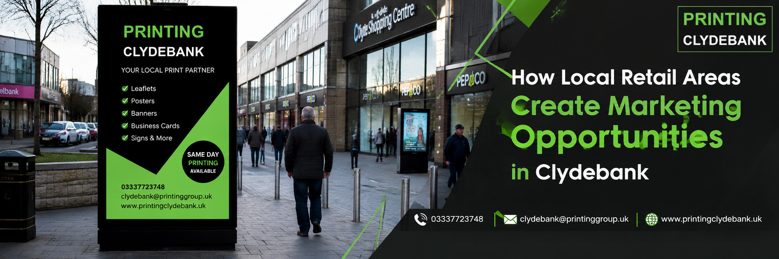 How Local Retail Areas Create Marketing Opportunities in Clydebank